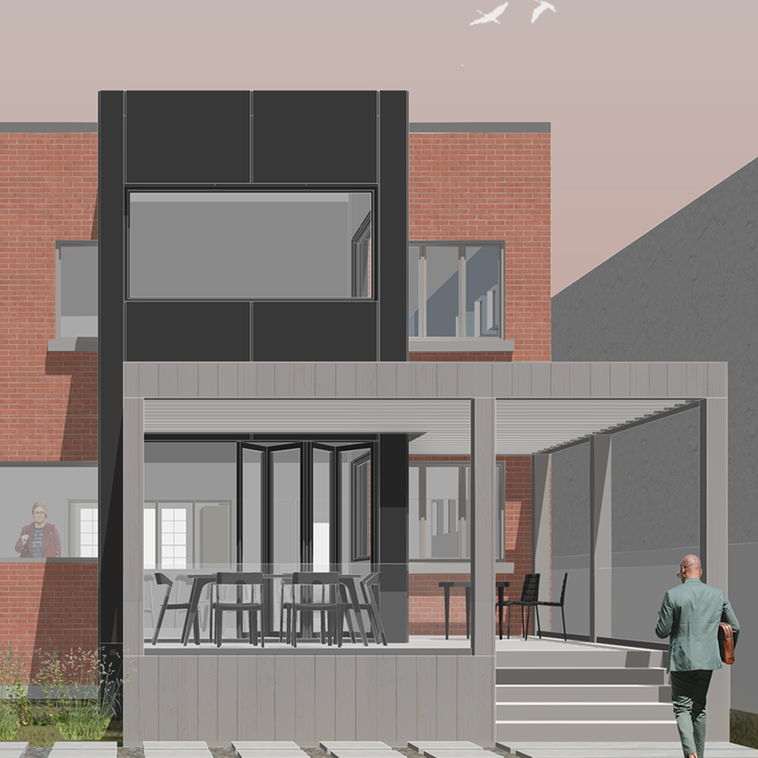 Vue g&eacute;n&eacute;rale du projet Marquette &agrave; Montr&eacute;al